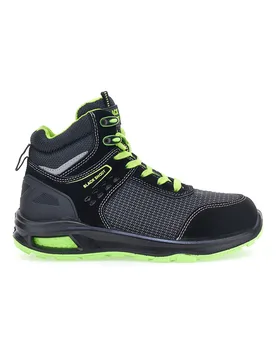 Scarpe antinfortunistiche nere e verdi S1PL PK23037 44 - BLACK SHOOT - FashionsVida
