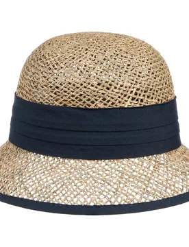 Seagrass Straw Cloche Hat by - blue - Damen - Size: One Size - Seeberger - FashionsVida