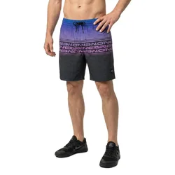 Short De Bain Logo Stripe 16´´ Blue Heritage Stripe XL