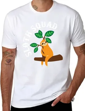 Sloth Squad, Sloth Love, Sloth T-Shirt man t shirt designer t shirts for man cotton T-Shirt - Aliexpress - FashionsVida