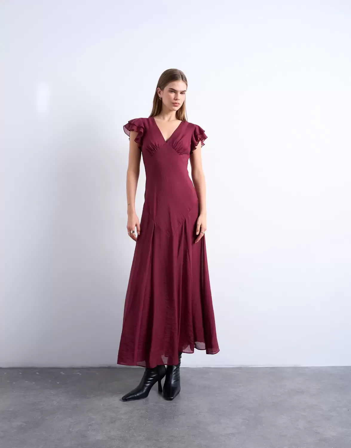 TSSAGA SS MAXI DRESS WVN female - 40 - FashionsVida