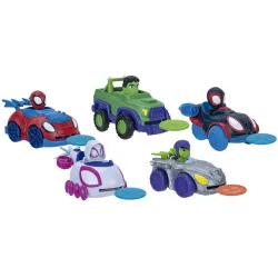 Vehículo de juguete Disc Dasher Spidey and Friends modelos surtidos