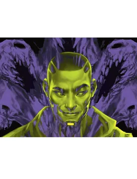MTG Duskmourn Playmat featuring Kaito, Bane of Nightmares (Double Exposure Alt) - Ultra PRO - FashionsVida