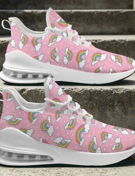 XIXIRIMIDO Air-Cushioned Sneakers Men's Sneakers and Casual Shoes Rainbow Shoes for Woman Zapatillas de Mujer Tenis Feminino - Aliexpress - FashionsVida