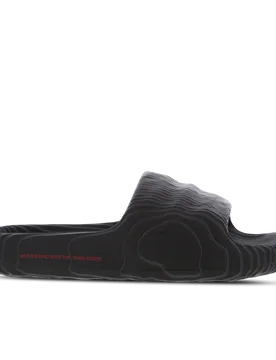 Adilette Men Flip-Flops and Sandals - Black - Size 7 - Synthetics - Black - Size: 7 - Adidas - FashionsVida