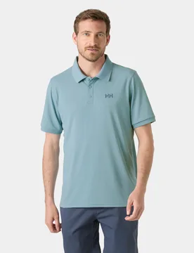 Men's LIFA® Active Solen Short Sleeve Polo Navy M - Windy Blue Navy - Male - Helly Hansen - FashionsVida