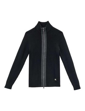 Karl Lagerfeld Maglia Zip Coste