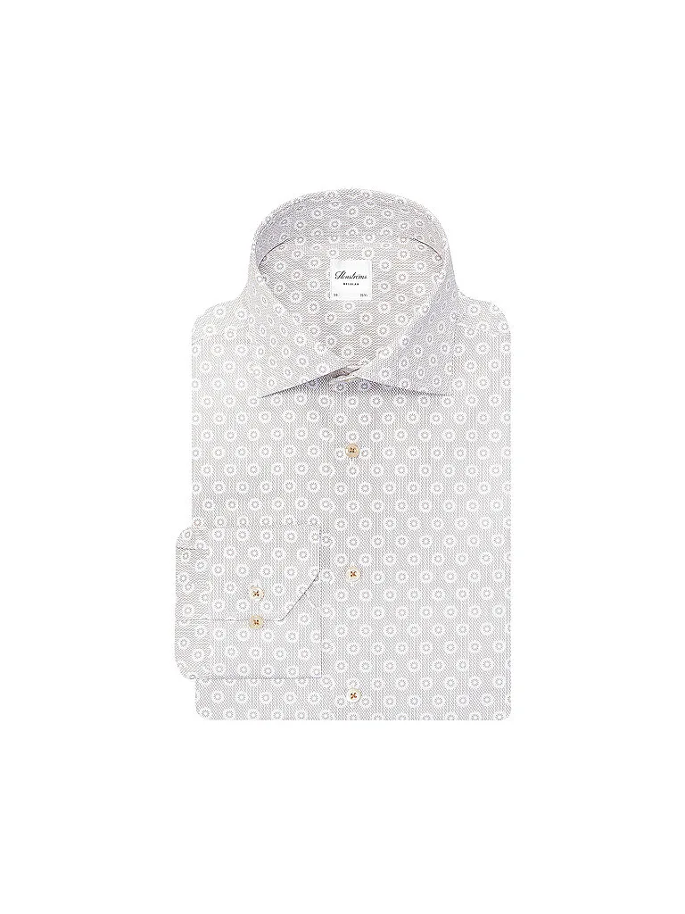 STENSTRÖMS Hemd Regular Fit beige 41 herren - Stenströms - FashionsVida