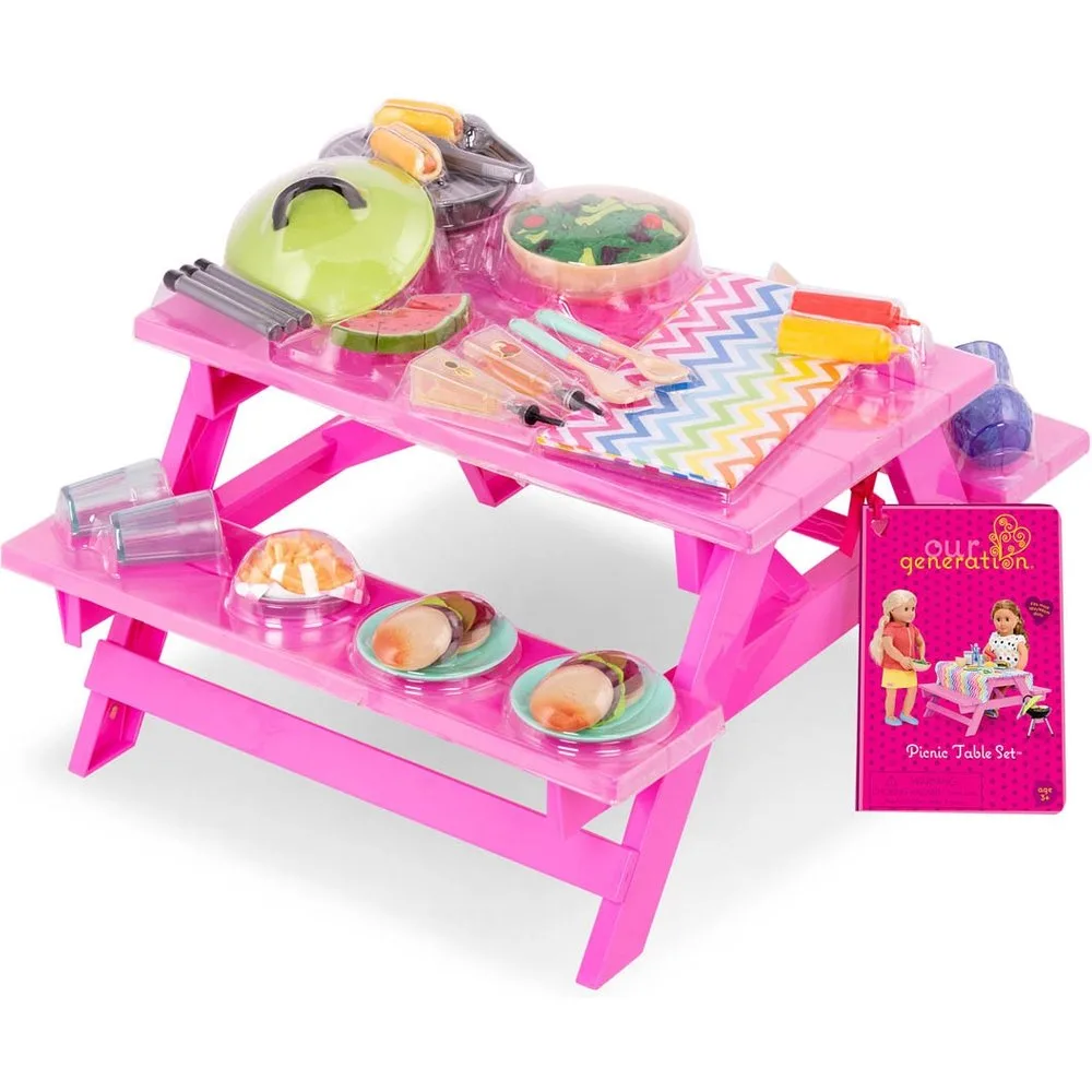Set mesa de picnic - Our Generation - FashionsVida
