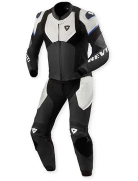 Tuta Moto Divisibile Beta 2 Nero Grigio chiaro taglia 52 - Rev'it - FashionsVida