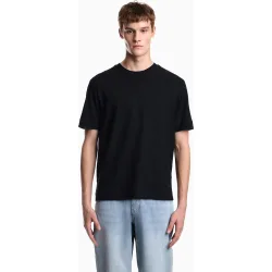 Camiseta de hombre de manga corta, regular fit y cuello redondo