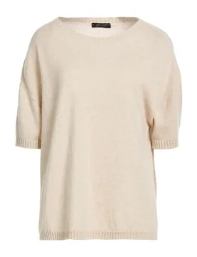 Pullover Damen Sand 32,34,36,38,40,42 Damen - ARAGONA - FashionsVida