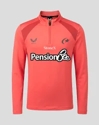 Saracens Junior 2026/27 Training Quarter Zip Top - Rose ROSE JS Unisex