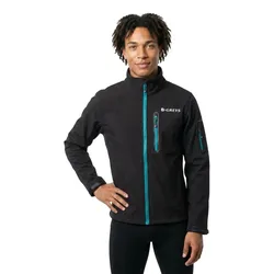 Softshell Jacket Black / Blue XL Men