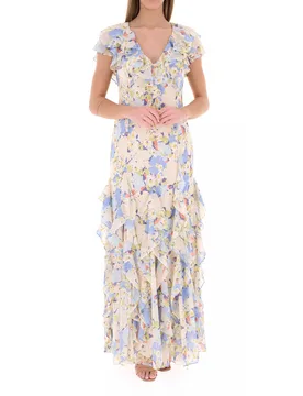 Abito scollo a V LAUREN MULTICOLOR 4 - Ralph Lauren - FashionsVida