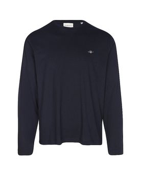GANT Langarmshirt blau S herren
