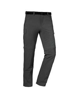 Pantalones de senderismo para hombre Kyoto3 ZipOff gris 46 (kurz)