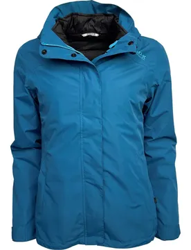 Agnes Damen Regenjacke, blau 38