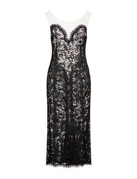 DOLCE&GABBANA Midi-Kleid Damen Schwarz 38,40 Damen