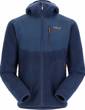 Polaire en Polartec® - Outpost Hoody Deep Ink - Taille L - Bleu - Rab - FashionsVida