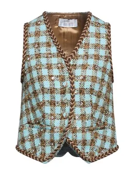 Couture-Weste Damen Tūrkis 32 Damen - GIUSEPPE DI MORABITO - FashionsVida