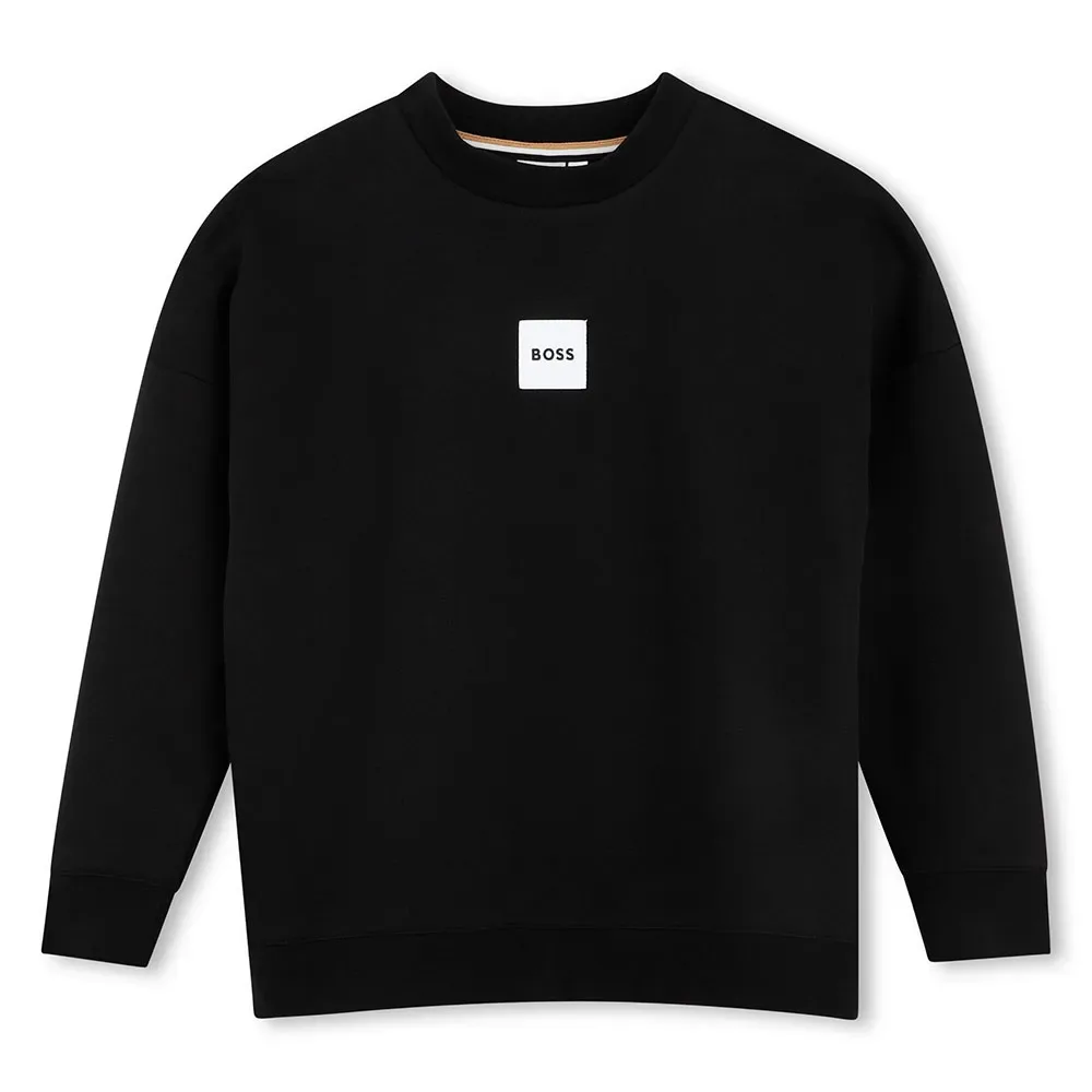 Boss Felpa J5339 Black 8 Anni - BOSS - FashionsVida