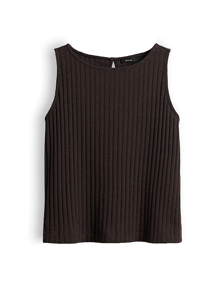 Opus Top IPOMA SLIT marrón 38 - Opus - FashionsVida