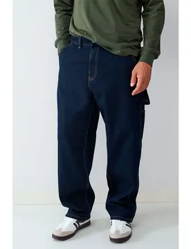 Jean Relaxed Fit Carpenter Paco Black / Blue Black Denim 38