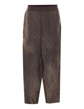 Uma Wang Pantaloni Palmer marroni