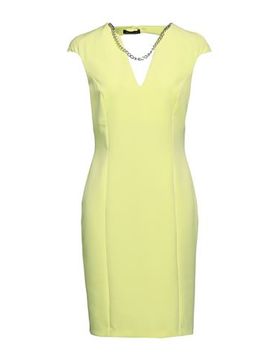 Midi-Kleid Damen Limettengrün S Damen