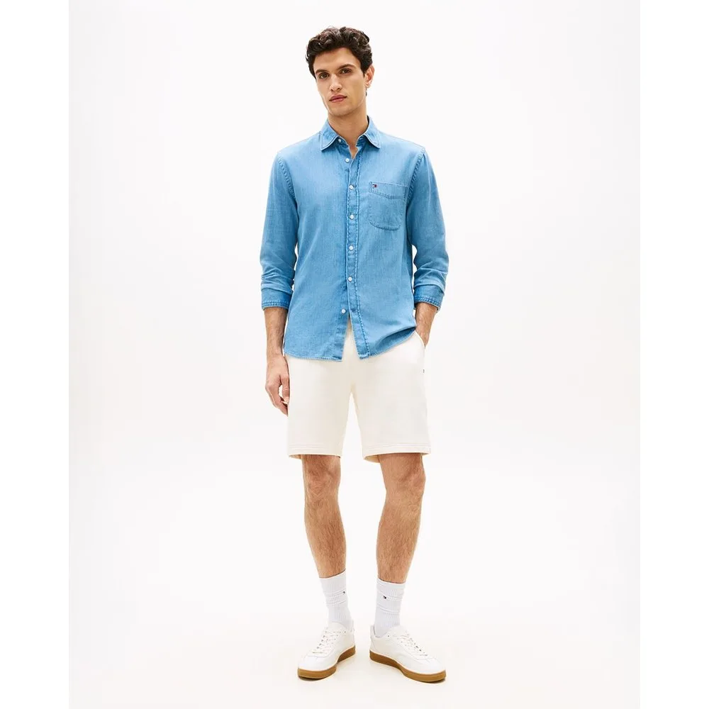 Bermuda de chándal de caballero lisa - Tommy Hilfiger - FashionsVida