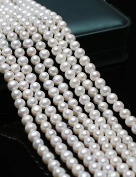 AAAA 8-9mm High Quality Natural Freshwater Pearl Near Round Seedless Beads for Jewelry Making DIY Necklace Bracelet Accessories - Aliexpress - FashionsVida