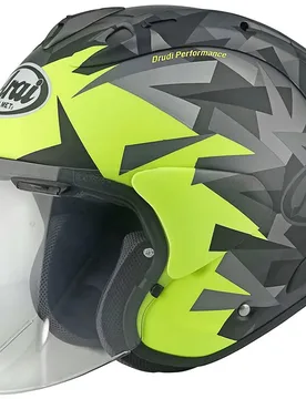 Casco Moto Jet SZ-R EVO Mimesis Giallo taglia M - Arai - FashionsVida