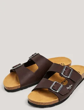 Sandalias de hombre con doble hebilla - Pepe Jeans - FashionsVida