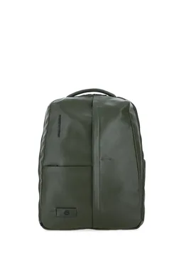 Zaino in pelle VERDE OLIVA U - Piquadro - FashionsVida