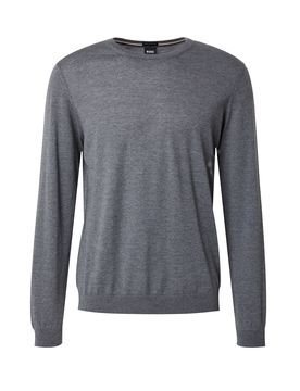 BOSS Jersey 'Leno' gris moteado