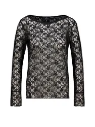 Maglia a maniche lunghe nero 46