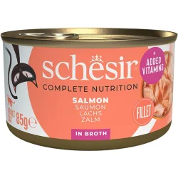 Comida húmeda para gatos adultos salmón al natural 85 g
