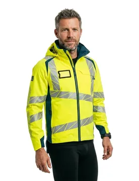 Veste Accelerate Safe 19001 Outer Lining Hi-Vis Yellow / Dark Petroleum L - MASCOT - FashionsVida