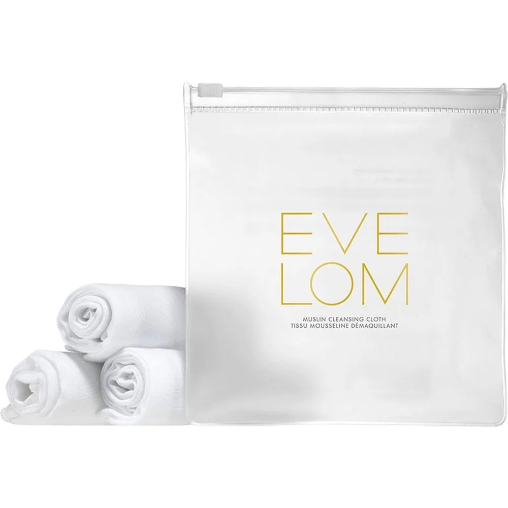 Paños limpiadores Muslin cloth 3 unidades - Eve Lom - FashionsVida