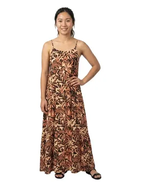 Robe Longue Sans Manches Devyn Maxi Black Brazillian Sun M