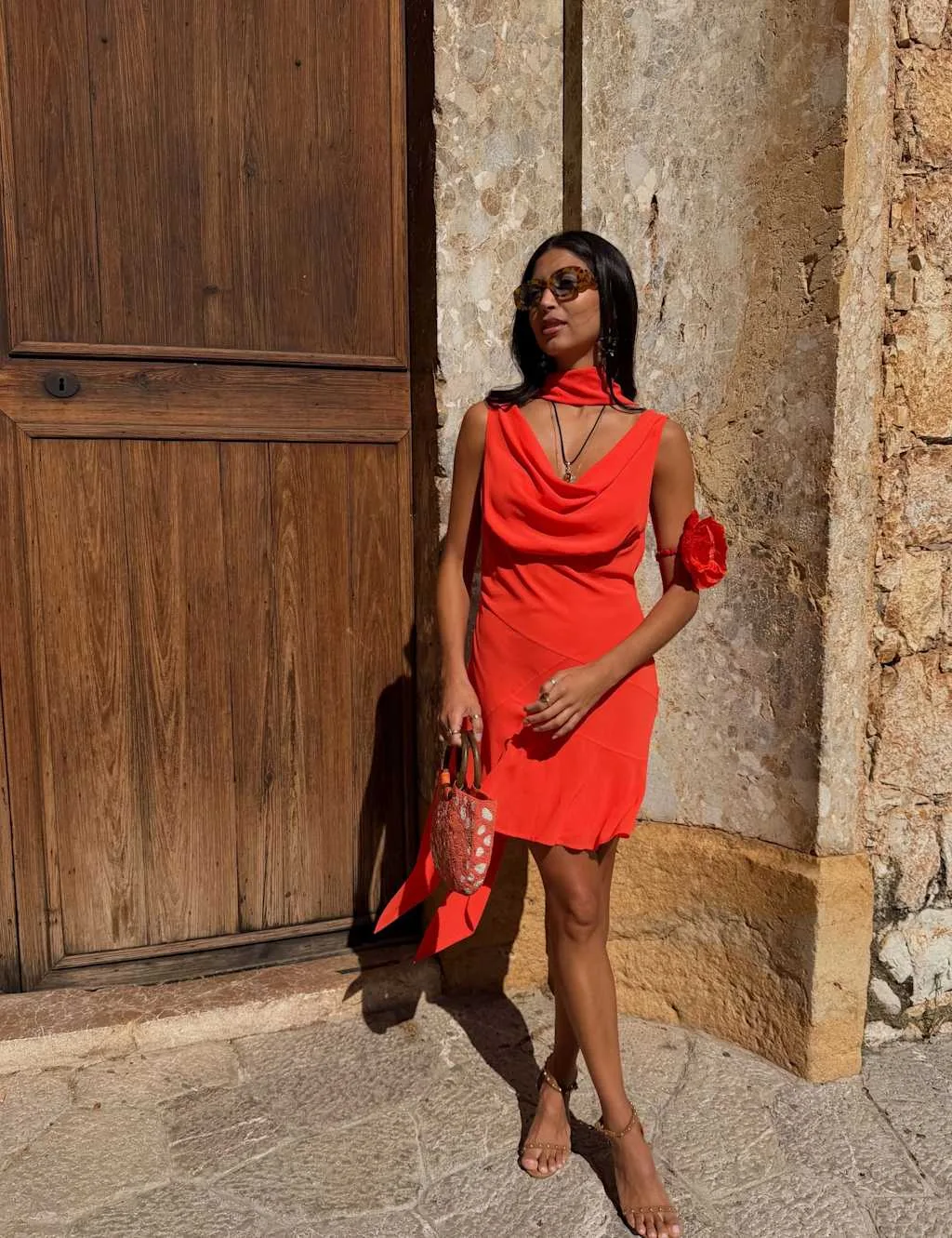 Tomato Mini Sophie Dress Red female - Never Fully Dressed - FashionsVida
