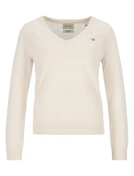 EXTRAFINE LAMBSWOOL V-NECK female - S - FashionsVida