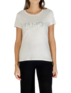 Liu Jo Damen T-Shirt Weiß 490288