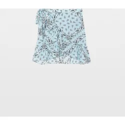 Zadig & Voltaire - Falda corta cruzada estampada