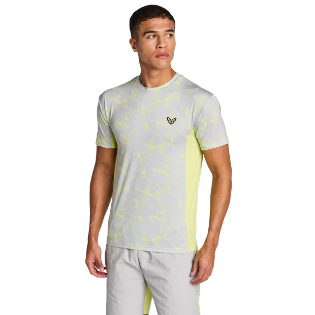 Crest Men T-Shirts - Grey - Size M - Poly Jersey - Grey - Size: Medium - Okami - FashionsVida