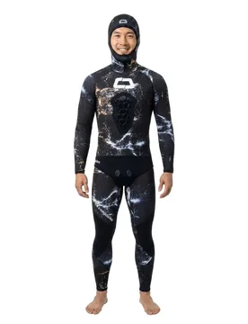 Muta Per Pesca Subacquea Black Camu 5 Mm - Cetma - FashionsVida