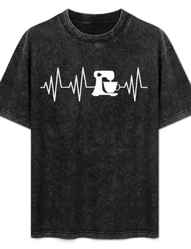 Rolling Pin Heartbeat T Shirt Funny for Baker Baking Lovers Gift T-Shirt Basic Tee Shirt for Everyday Outfit - Aliexpress - FashionsVida