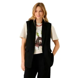 Garcia Gilet T260290 Black M Femme