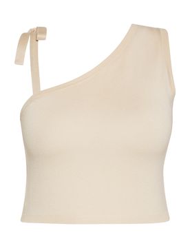 NAEMI Top de punto beige